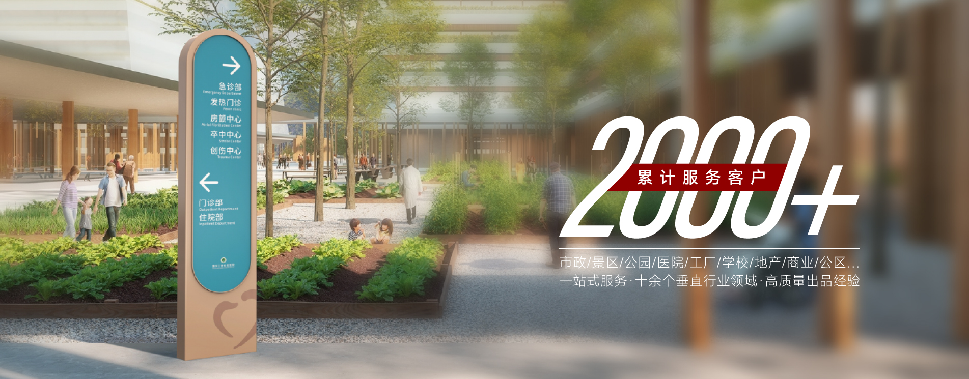醫(yī)院指示牌